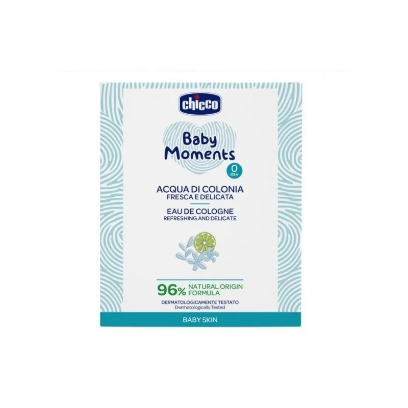 CHICCO BABY MOMENT EAU DE COLOGNE 0M+ 100ML