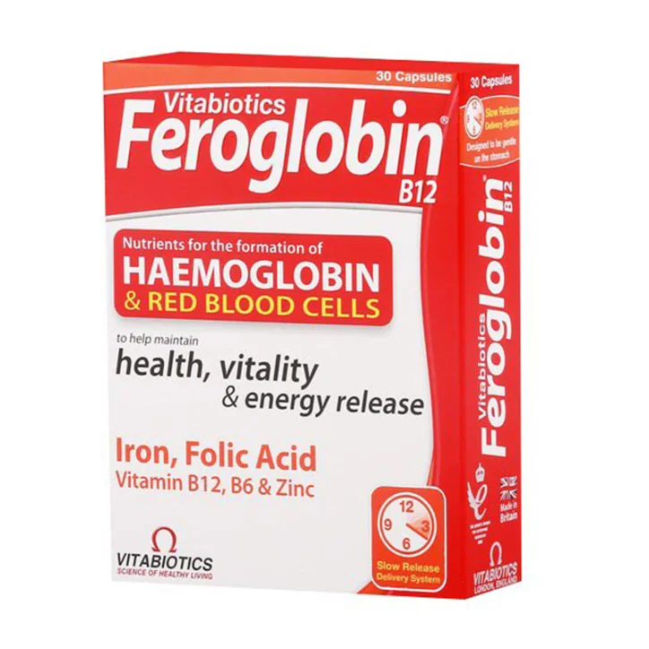 VITABIOTICS FEROGLOBIN 30 CAPSULES