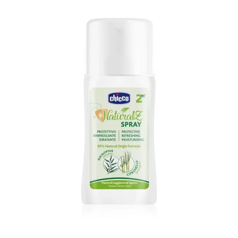 CHICCO NATURALZ SPRAY EMULSION ANTI MOUSTIQUE 2M+ 100ML