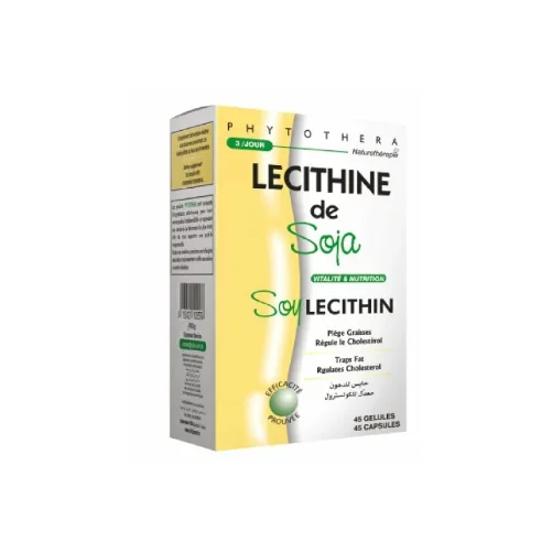 PHYTOTHERA LECITHINE DE SOJA 45 GELULES