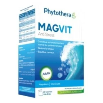 PHYTOTHERA MAGNESIUM MAGVIT 20 SACHETS
