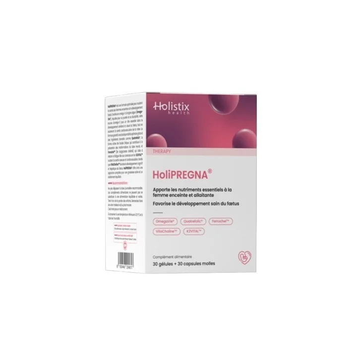 HOLISTIX HOLIPREGNA 30 GÉLULES + 30 CAPSULES