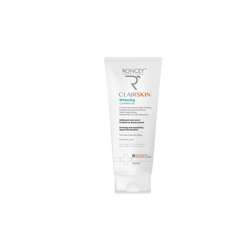 RONCEY CLAIRSKIN GEL NETTOYANT ECLAIRCISSANT ANTI-TÂCHES 200ML