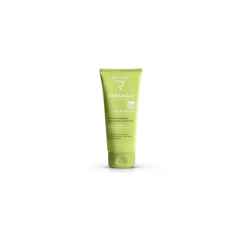 RONCEY SEBIASKIN GEL NETTOYANT PEAUX GRASSES 200ML