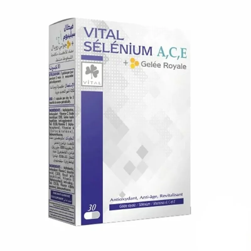 VITAL SELENIUM A,C,E 30 GÉLULES