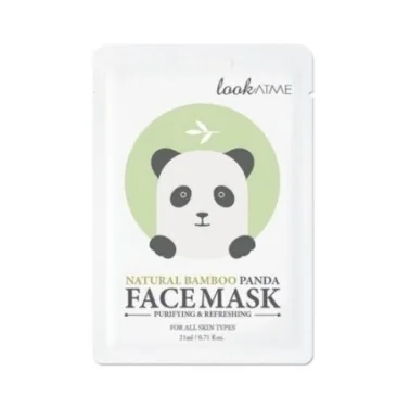 LOOK AT ME MASQUE FACIAL NATUREL DE PANDA EN BAMBOU