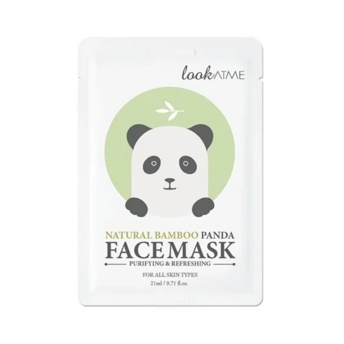 LOOK AT ME MASQUE FACIAL NATUREL DE PANDA EN BAMBOU