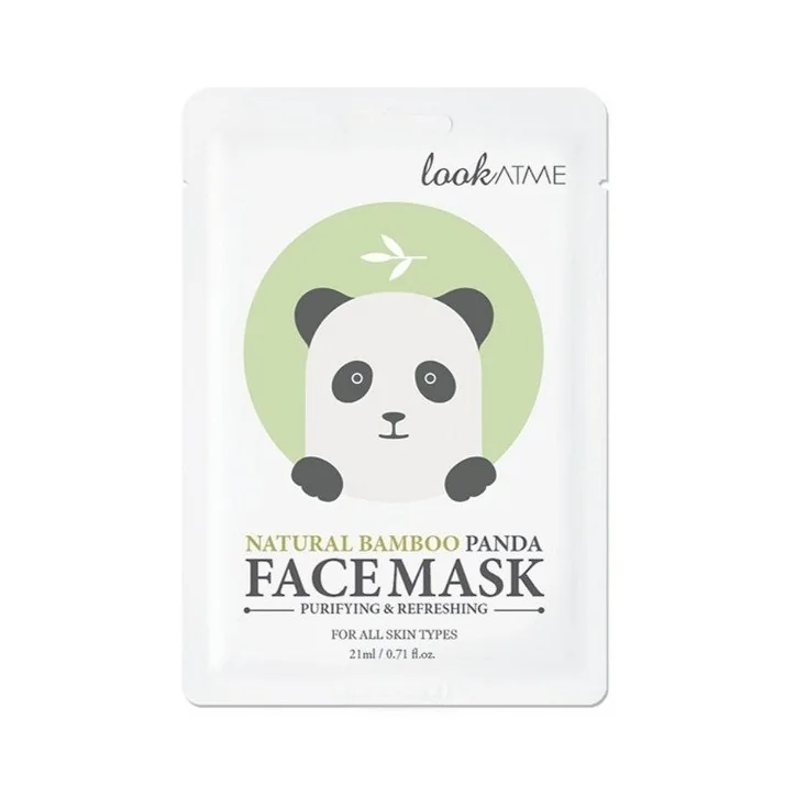 LOOK AT ME MASQUE FACIAL NATUREL DE PANDA EN BAMBOU