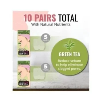 LOOK AT ME BANDES POUR LES PORES DU NEZ THÉ VERT