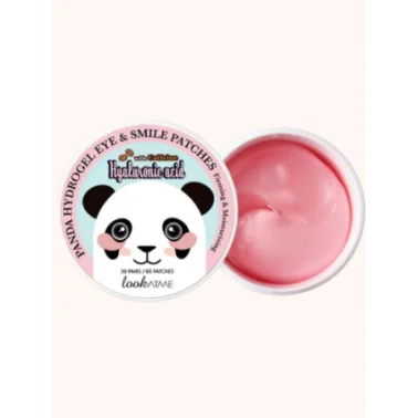 LOOK AT ME PATCHS OCULAIRES PANDA HYDROGEL À L'ACIDE HYALURONIQUE ET À LA CAFÉINE