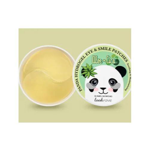 LOOK AT ME PATCH OCULAIRE PANDA HYDROGEL À L'ALOÈS ET AU CICA