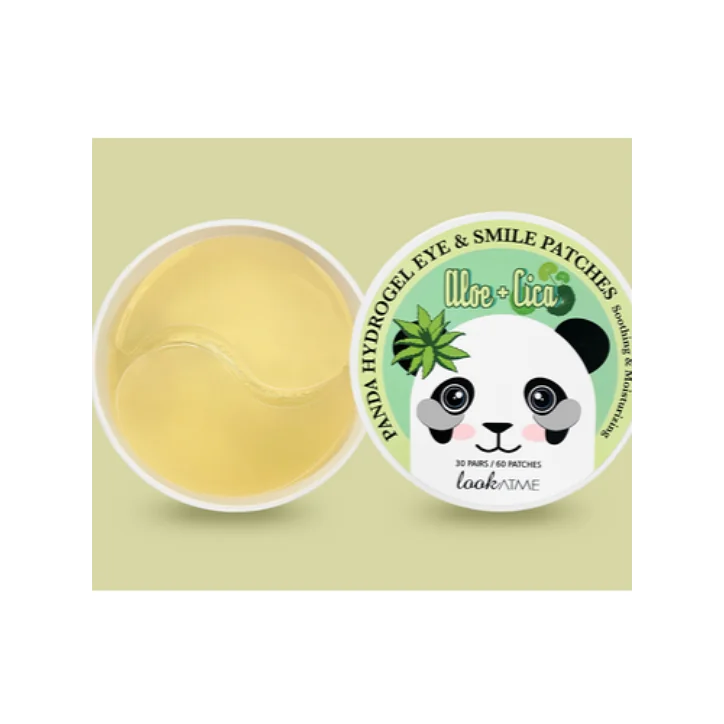 LOOK AT ME PATCH OCULAIRE PANDA HYDROGEL À L'ALOÈS ET AU CICA