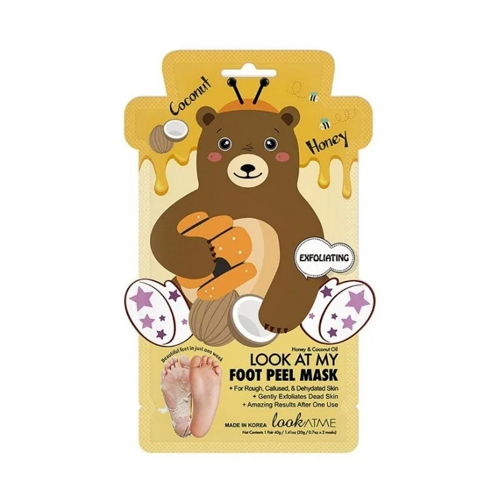 LOOK AT ME MASQUE PEELING POUR LES PIEDS (OURS)