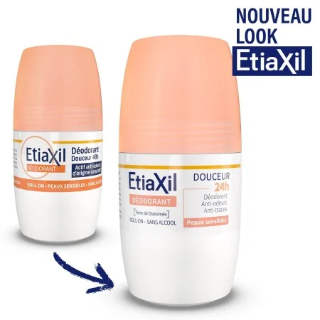 ETIAXIL DÉODORANT DOUCEUR 48H ROLL-ON 50ML