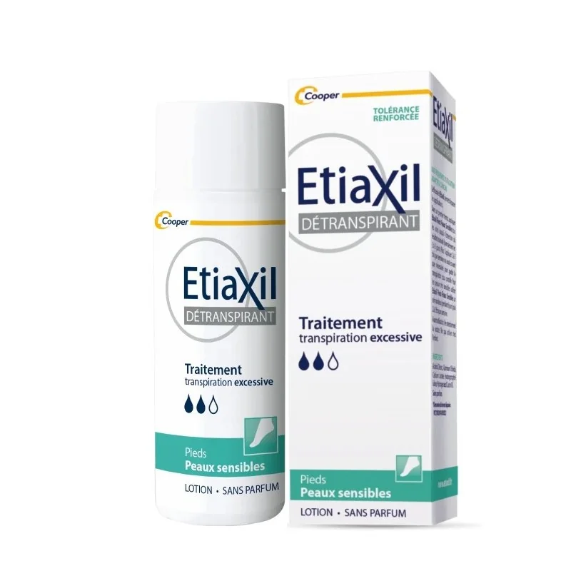 ETIAXIL DÉTRANSPIRANT LOTION PIEDS PEAUX SENSIBLES 100ML