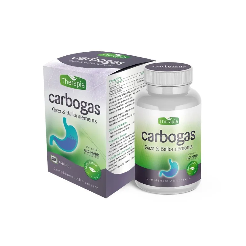 THERAPIA CARBOGAS 30 GELULES