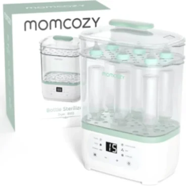 MOMCOZY STERILISATEUR & SECHEUR DE BIBERONS 8-EN-1