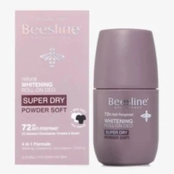 BEESLINE SUPER DRY POUDRE DÉODORANT DOUX ROLL ON 50ML