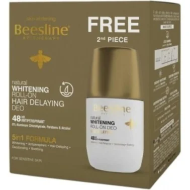 BEESLINE COFFRET ROLL-ON DEO ECLAIRCISSANT ANTI REPOUSSE 5 EN 1