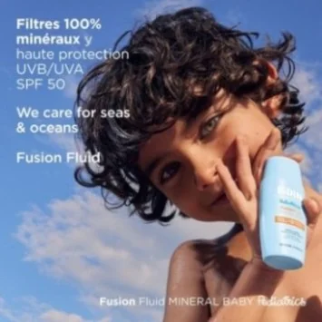 ISDIN PHOTOPROTECTION ECRAN SOLAIRE FUSION FLUID MINERAL BABY SPF50+ 50ML