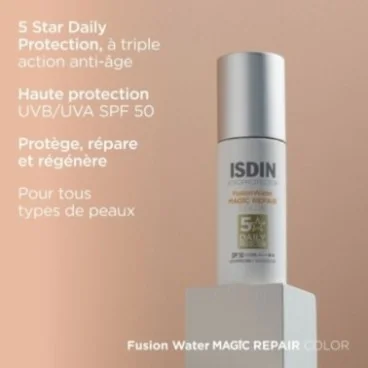 ISDIN FOTOPROTECTOR FUSION WATER MAGIC REPAIR COLOR SPF50 50ML
