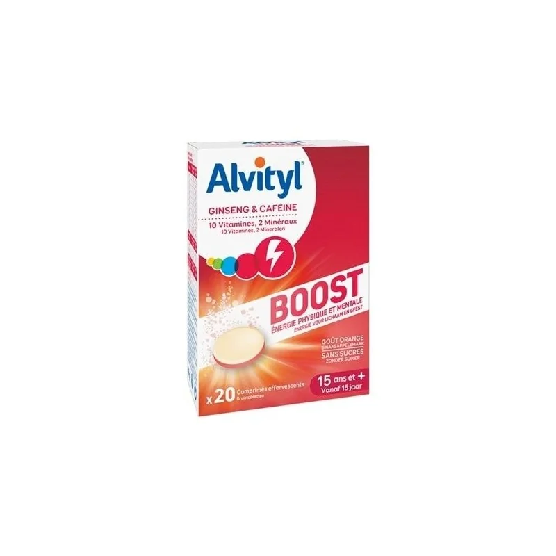ALVITYL TONUS BOOST 20 COMPRIMÉS EFFERVESCENTS