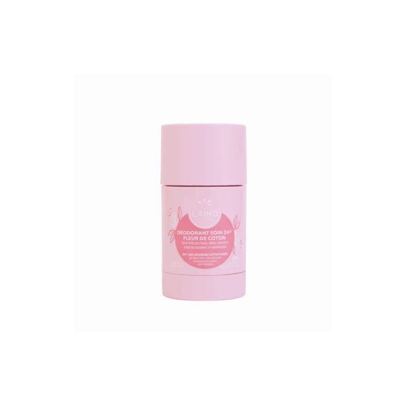 LAINO DEODORANT SOLIDE FLEUR DE COTON 60GR