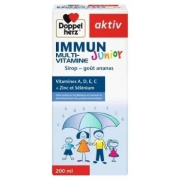 AKTIV IMMUN JUNIOR MULTIVITAMINES SIROP 200 ML