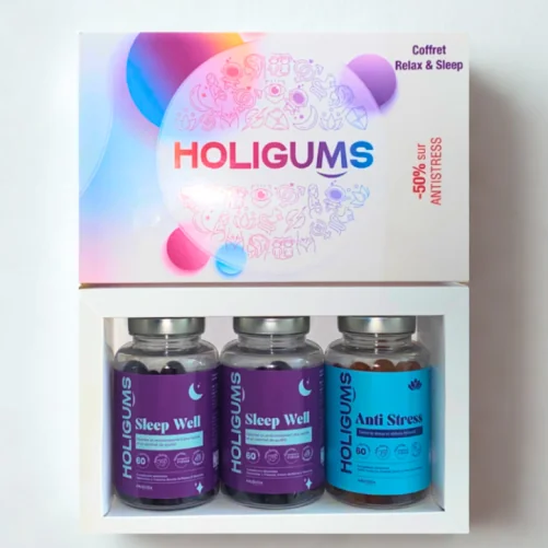 HOLIGUMS SLEEP WELL 60 GUMMIES+ANTI STRESS 60 GUMMIES (-50%)