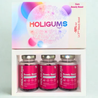 HOLIGUMS BEAUTY BOOST 60 GUMMIES+LA 3 EME (-50%)