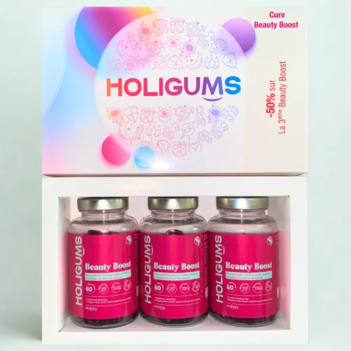 HOLIGUMS BEAUTY BOOST 60 GUMMIES+LA 3 EME (-50%)