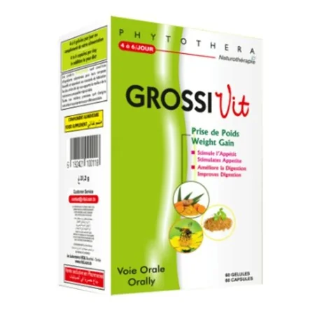 PHYTOTHERA GROSSIVIT 60 GÉLULES