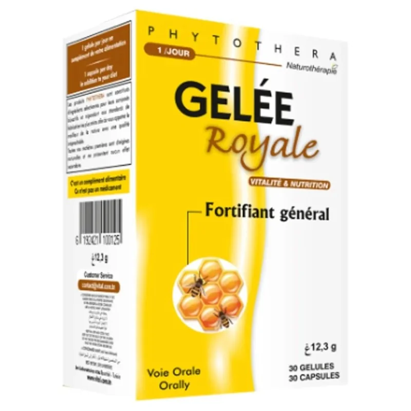 PHYTOTHERA GELÉE ROYALE 30 GÉLULES