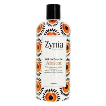 ZYNIA LAIT DE DOUCHE ABRICOT 400ML