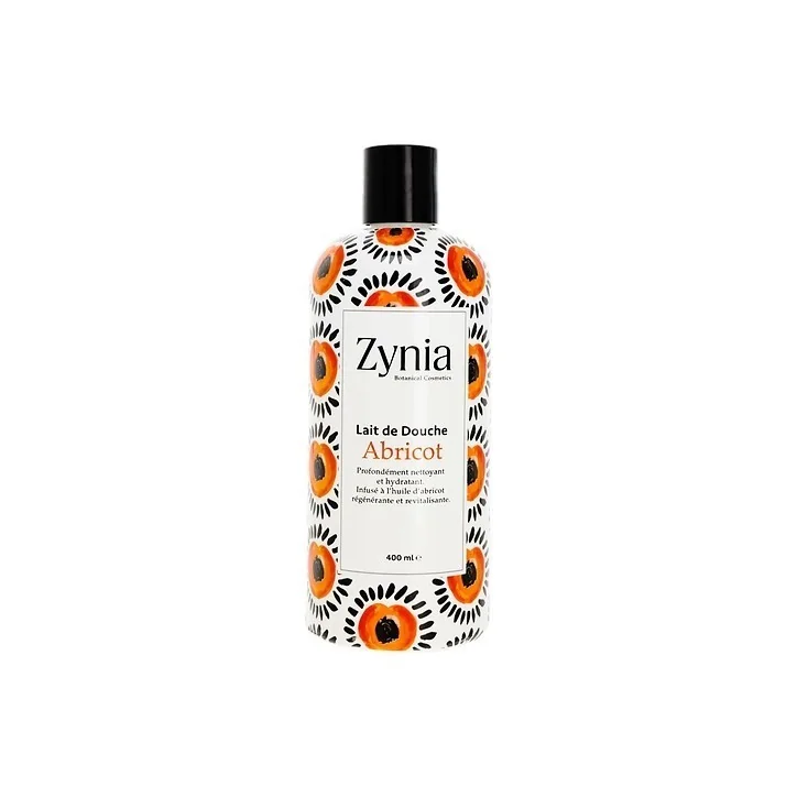 ZYNIA LAIT DE DOUCHE ABRICOT 400ML