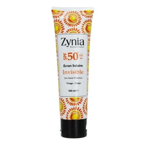ZYNIA ECRAN SOLAIRE INVISIBLE SPF50+ 100ML