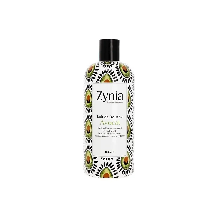 ZYNIA LAIT DE DOUCHE AVOCAT 400ML