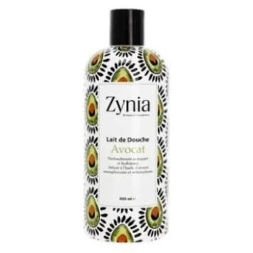 ZYNIA LAIT DE DOUCHE AVOCAT 400ML