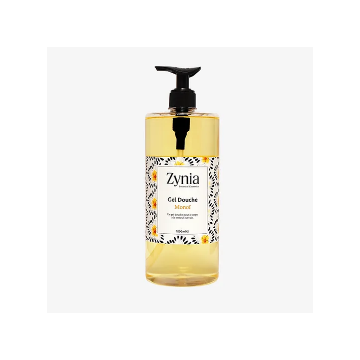 ZYNIA GEL DOUCHE MONOÏ 1000ML
