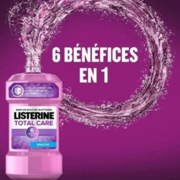 LISTERINE TOTAL CARE 6 EN 1 BAIN DE BOUCHE 250 ML
