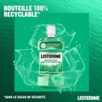 LISTERINE PROTECTION DENTS ET GENCIVES BAIN DE BOUCHE 250 ML