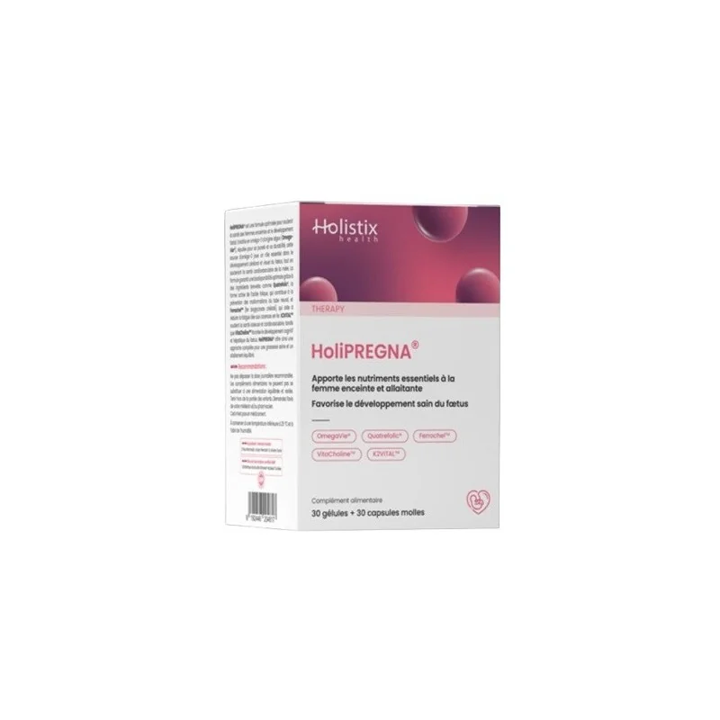 HOLISTIX HOLIPREGNA 30 GÉLULES + 30 CAPSULES