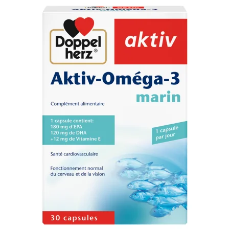 AKTIV OMÉGA-3 MARIN 30 CAPSULES