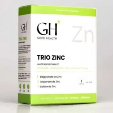 GOOD HEALTH TRIO ZINC 30 GELULES