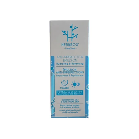 HERBEOS PURE GLOW EMULISION HYDRATANTE ANTI IMPERFECTIONS 40ML