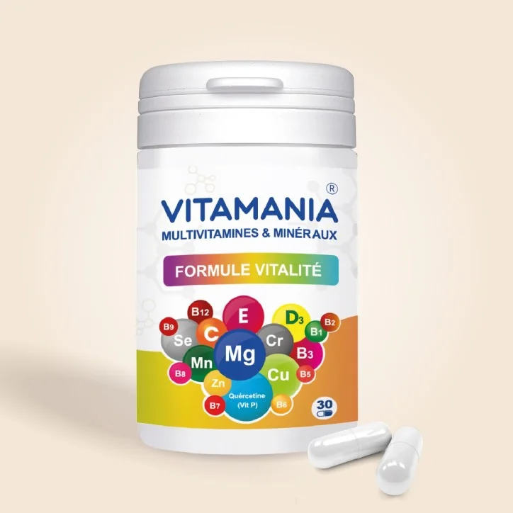 VITAMANIA MULTIVITAMINES & MINERAUX 30 GELULES