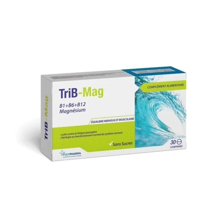 POLYPHARMA TRI B MAG 30 COMPRIMES
