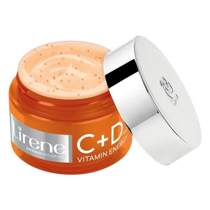 LIRENE C+D CREME VISAGE HYDRATANTE ÉCLAIRCISSANTE PEAU NORMALE À SÈCHE 50ML