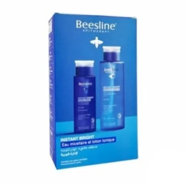 BEESLINE COFFRET INSTANT BRIGHT EAU MICELLAIRE + LOTION TONIQUE