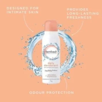 FEMFRESH DÉO SPRAY SOIN QUOTIDIEN 125ML